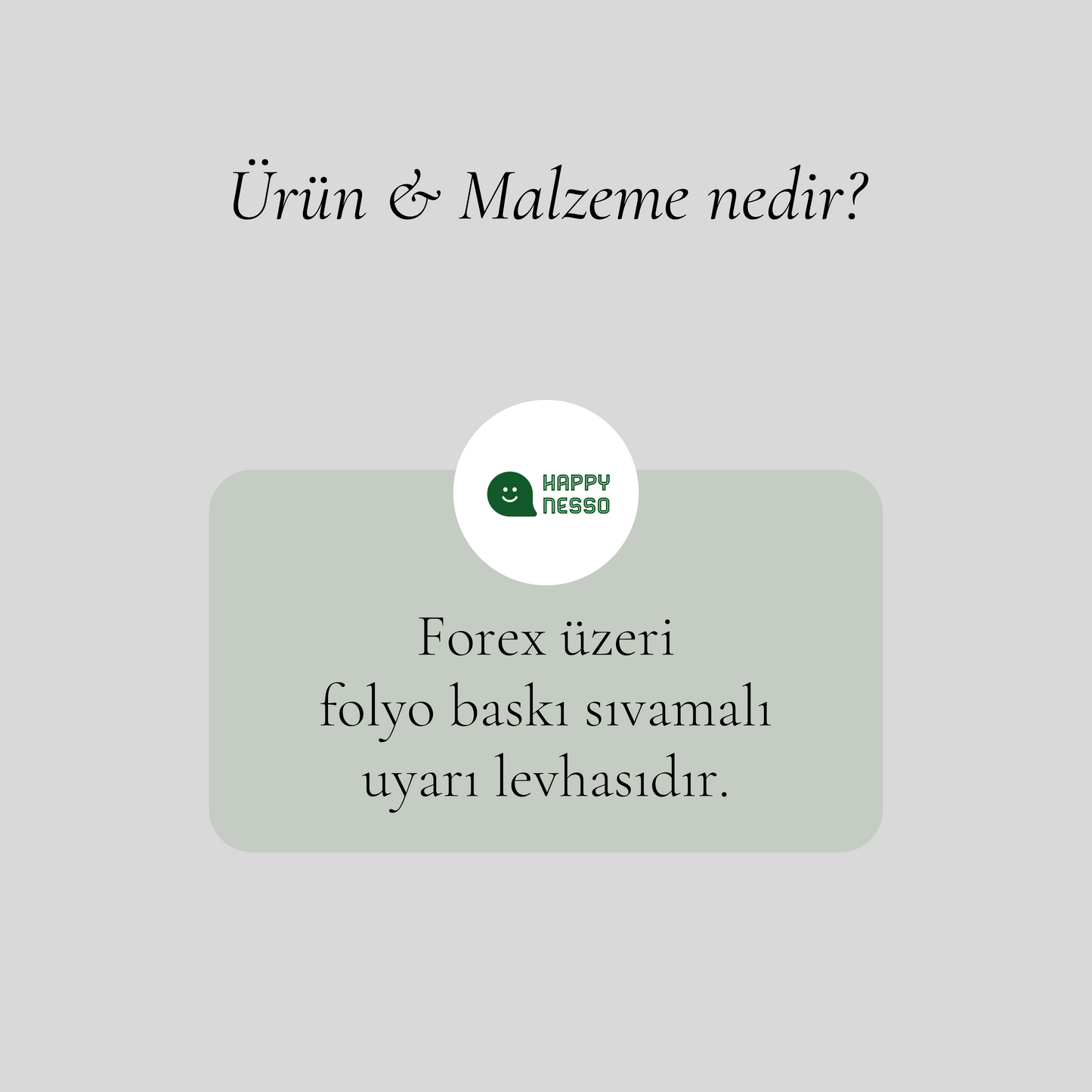 Garaj Kapısı Park Etmeyiniz Uyarı Levhası, 25x35 cm Dayanıklı Tabela