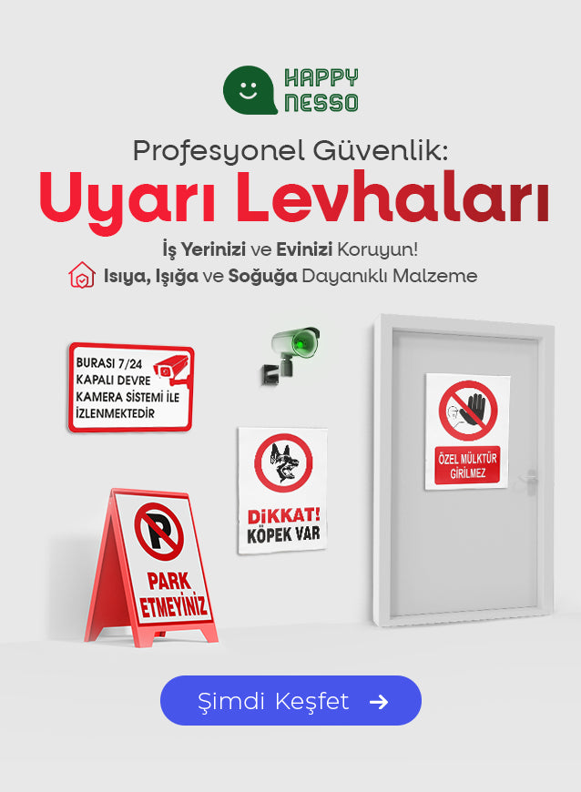 Happy Nesso Profesyonel Güvenlik: Uyarı Levhaları