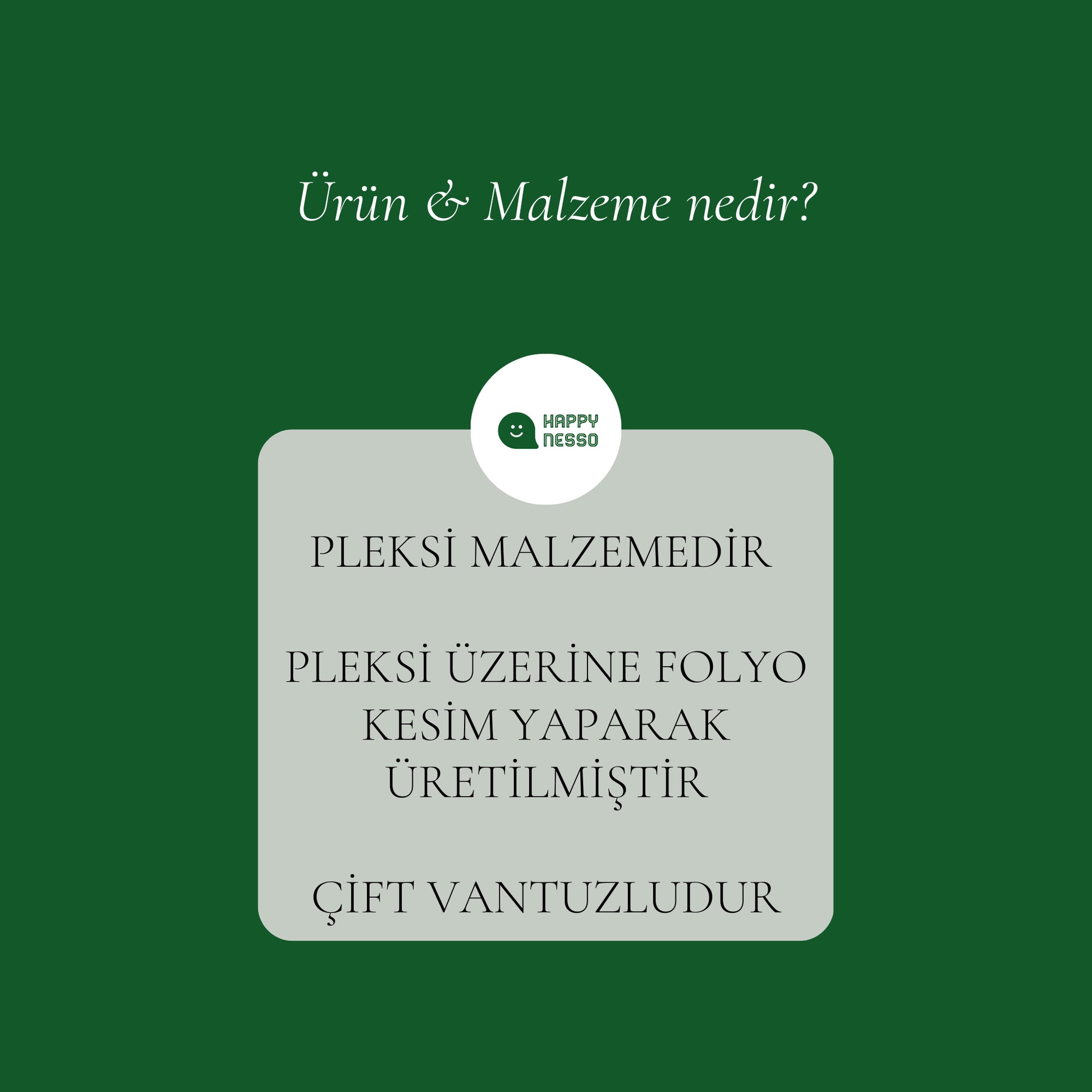 Pleksi malzemeden üretilmiş çift vantuzlu Türk bayrağı sticker ürün özellikleri bilgisi