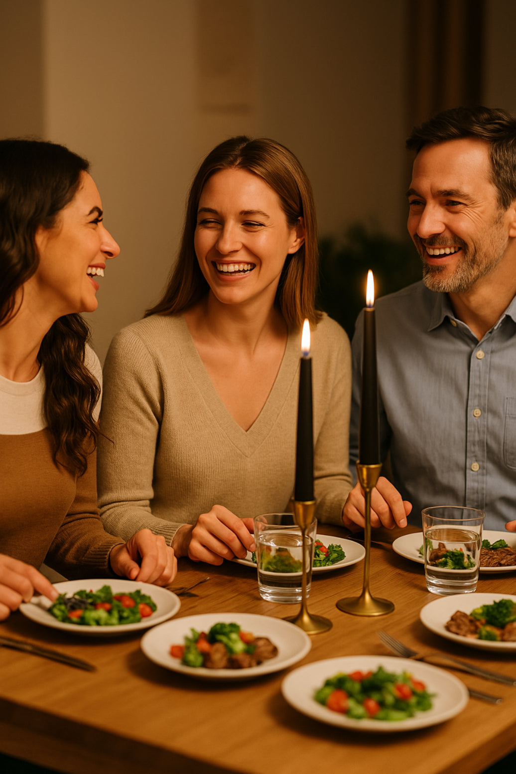 Konik Şamdan Mumu 25 cm – Dekoratif, İs Yapmaz, Kokusuz | Masa & Etkinlik Mumları